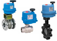 electrically actuated process valves