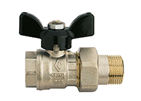union ended ball valve